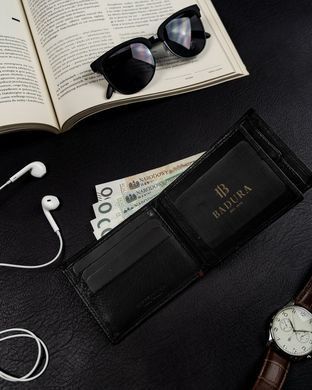 Гаманець чоловічий шкіряний Badura B-N29925-CAW Black