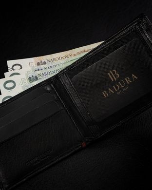 Гаманець чоловічий шкіряний Badura B-N29925-CAW Black