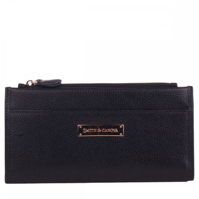 Гаманець жіночий шкіряний Smith & Canova 28538 Haxey (Black)