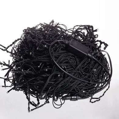 Вулична гірлянда Бахрома 50 м 840 LED чорний провід Білий 50MBW