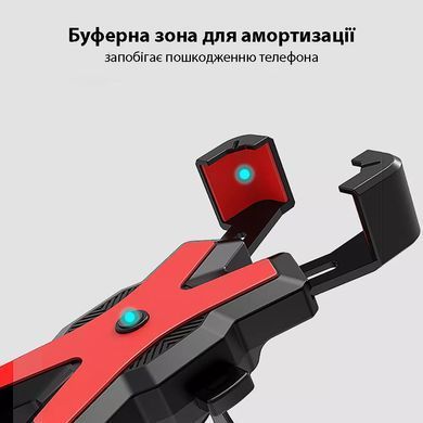 Тримач для телефону на велосипед з поворотом на 360 &deg; RAXFLY YXF223185 чорний