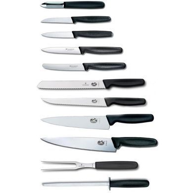 Кухонний набір Victorinox Standard Cutlery Block, 11 предметів (Vx51153.11)