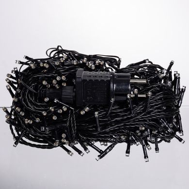 Гірлянда Різдвяна фея вулична 50 (м) 500 LED чорний провід Жовтий CF500L50MBY