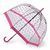 Парасолька-тростина жіноча механічна Fulton Birdcage-2 L042 Pink (Рожевий)