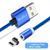 Магнитный кабель для зарядки RAXFLY LED Magnetic RAX118554 Lightning blue