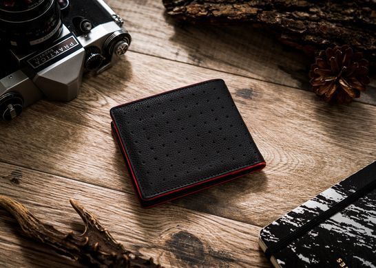 Кошелек мужской кожаный Peterson PTN 1517.03-5965 черный