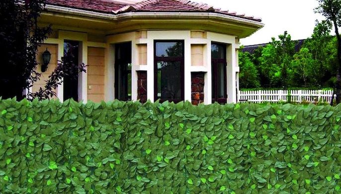 Декоративне зелене покриття Молода листя 100х300 см GC-03