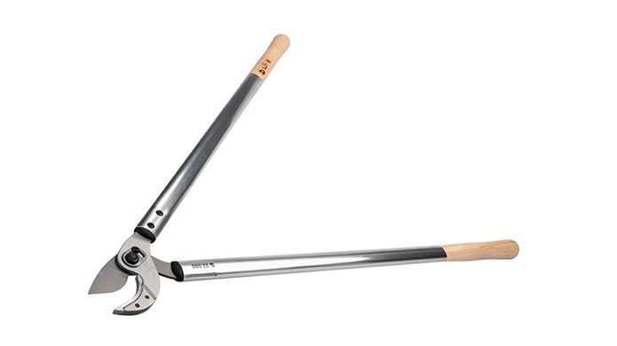 Сучкорез (гилкорез) с наковальней LOWE Natural Series N22.080, 80 см, срез 45 мм, деревянные ручки из ясеня