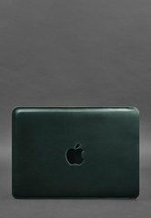 Шкіряний чохол для MacBook 14 дюйм Зелений Crazy Horse, Зелений
