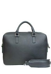 Шкіряна ділова сумка Briefcase 2.0 чорний флотар, Черный