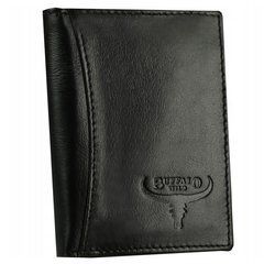 Гаманець чоловічий шкіряний BUFFALO WILD RM-32-SML-HTR чорний