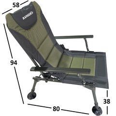 Крiсло коропове Ranger Рower SL-109 (Арт. RA 2248), Зелений