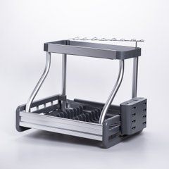 Сушарка для посуду двоярусна з піддоном HP-46-7