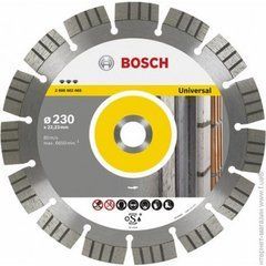 Диск алмазний відрізний Bosch Best for Universal and Metal 230 х 22.2 mm, (2608602665)