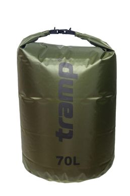 Гермомішок TRAMP PVC Diamond Ripstop 70л UTRA-209, Помаранчевий, Оливковый