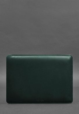 Шкіряний чохол для MacBook 14 дюйм Зелений Crazy Horse, Зелений