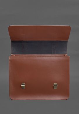 Шкіряна сумка-портфель Porte світло-коричневий, Коричневий, натуральна шкіра Краст