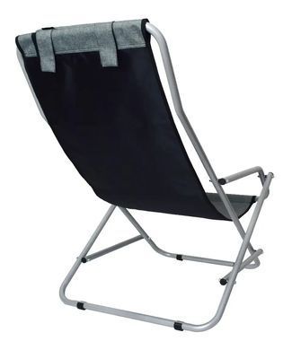 Крісло-шезлонг Novator SH-7 Grey, серый