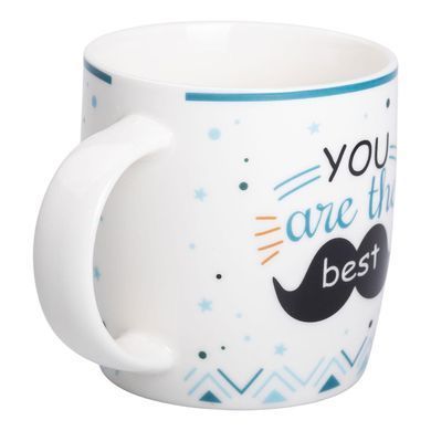 Чашка фарфоровая с надписями 450 (мл) You are the best RX-N240278YB
