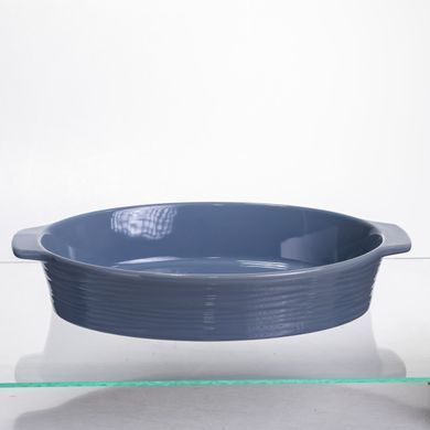 Форма для запекания овальная 36&times;22.5&times;7 (см) 2 литра Голубой S1288