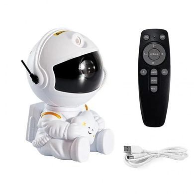 Лазерный ночник-проектор космонавт звёздного неба от USB Астронавт(космонавт) с пультом