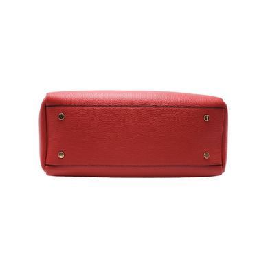 Жіноча шкіряна сумка Italian fabric bags 1248 red