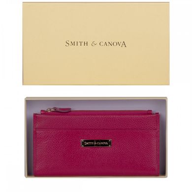 Кошелек женский кожаный Smith & Canova 28538 Haxey (Fuchsia)