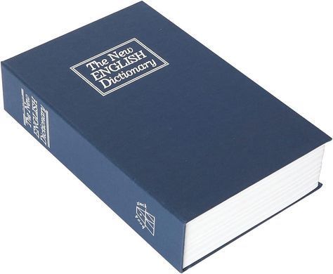 Книга сейф Англійський словник 18 см (Синій), Синий