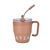 Термокружка Coffee & Tea с трубочкой коричневая HP-14-23BR