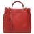 Жіноча шкіряна сумка Italian fabric bags 1248 red