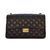 Женская кожаная сумка-клатч Italian fabric bags 0144 black