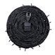 Новогодняя гирлянда комнатная нить 22 м 220 LED черный провод Белый W220LED22MBW