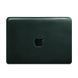 Шкіряний чохол для MacBook 14 дюйм Зелений Crazy Horse, Зелений