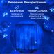 Гірлянда штора світлодіодна GarlandoPro 200LED Роса 3х3м 8 режимів 10 ниток гірлянда роса на ялинці Білий 173307W