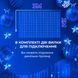 Гірлянда штора світлодіодна GarlandoPro 200LED Роса 3х3м 8 режимів 10 ниток гірлянда роса на ялинці Білий 173307W