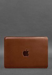Шкіряний чохол для MacBook 14 дюйм Світло-коричневий Crazy Horse, Коричневий