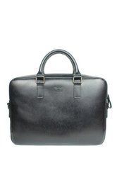Шкіряна ділова сумка Briefcase 2.0 чорний Саф'яно, Черный
