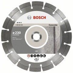 Круг алмазний Bosch Expert for Concrete 230 x 22,23 x 2,4 x 12 mm
