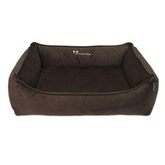 Лежак для собак и кошек Sweet Dreams Velour Chocolate XL - 100х70х28см