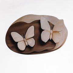 Килимок для ванної кімнати з 3D-ефектом Hover Bloom 38*58 см діатомітовий Коричневий HP-42-37, Коричневий