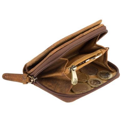 Гаманець чоловічий шкіряний Visconti 729 Rocket (Oil Tan) коричневий