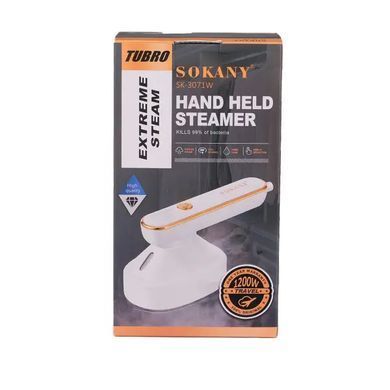 Отпариватель ручной 1200 Вт Белый Sokany SK-3071W