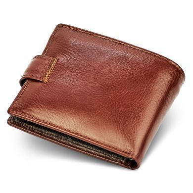 Мужское портмоне из натуральной кожи ST Leather В104 Коричневый