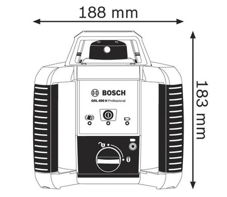 Ротаційний лазерний нівелір Bosch GRL 400 H (0601061800)