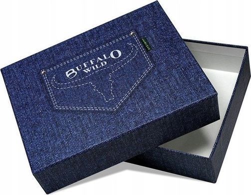 Гаманець чоловічий шкіряний BUFFALO WILD N992-VTC чорний