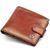 Мужское портмоне из натуральной кожи ST Leather В104 Коричневый