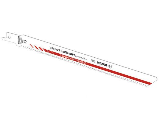 Сабельне твердосплавне пиляльне полотно S1122CHM Endurance for HardNail Pallets (2608658327)