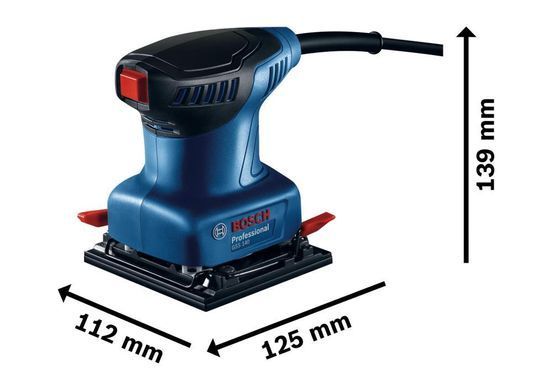 Шліфувальна машина Bosch GSS 140 A (06012A8021)