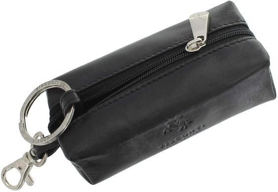 Шкіряна ключниця Visconti MZ18 - PRATO (black)