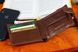 Мужское портмоне из натуральной кожи ST Leather В104 Коричневый